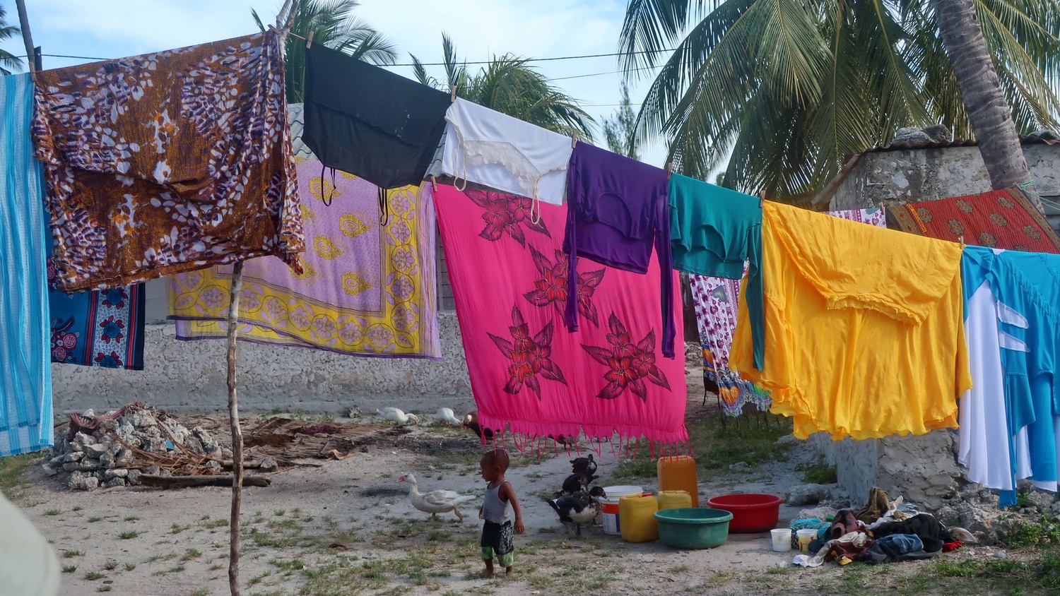 Laundry in Jambiani